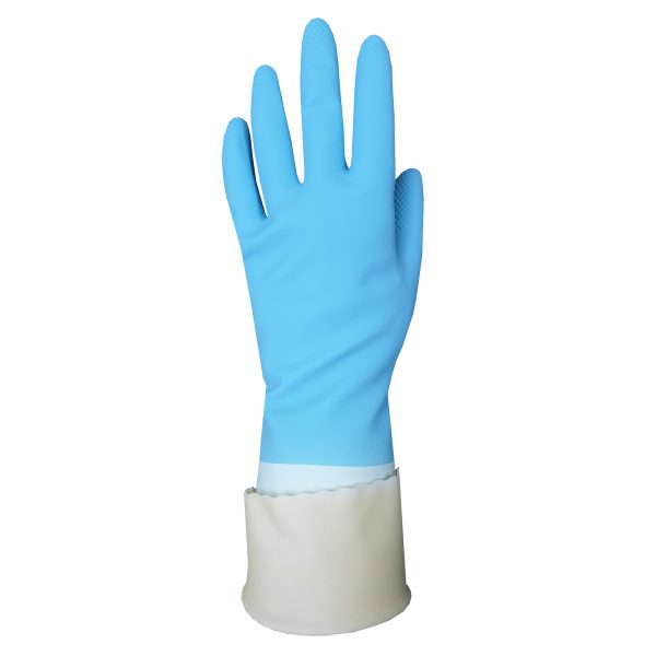 Bi-Colour Gloves (Household Gloves)